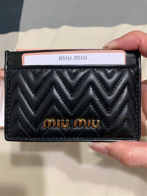 miu miu card case|Card Holders For Women .